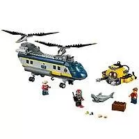 Kliknite za detalje - LEGO® City kocke Morske dubine - Helikopter LE60093