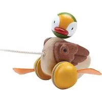 Kliknite za detalje - Plan Toys Drvena igračka na povlačenje Patka 5677