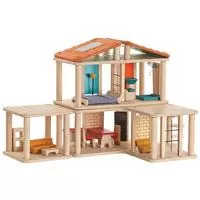 Kliknite za detalje - Plan Toys drvena kućica za lutke 7610