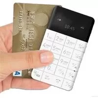 Kliknite za detalje - Elari CardPhone Mobilni telefon veličine kreditne kartice beli ELCPWHT