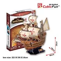 Kliknite za detalje - Santa Maria  Maketa 3D Puzzle Cubic Fun P180
