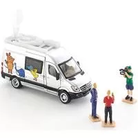 Kliknite za detalje - Siku Reportažni kombi Mercedes Sprinter 1:50 1937