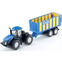Kliknite za detalje - Siku New Holland traktor sa silažnom prikolicom 1947