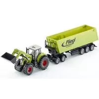 Kliknite za detalje - Siku Traktor sa utovarivačem i prikolicom 1:50 1949