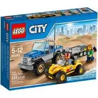 Kliknite za detalje - LEGO® City kocke Džip s prikolicom i bagi LE60082