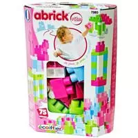 Kliknite za detalje - Ecoiffier Abrick Kocke u kutiji 75 komada SM007380