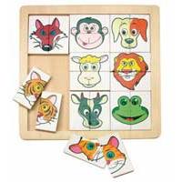 WoodyLand - Puzzle za najmlađe: Likovi životinja 90312