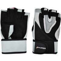 Fitnes rukavice Xplorer sivo-crne L 06629