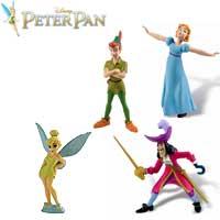 Kliknite za detalje - Bullyland Disney Figurice Petar Pan - 4 figurice 
