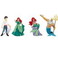 Kliknite za detalje - Bullyland Figurice Disney Mala sirena - 4 figurice