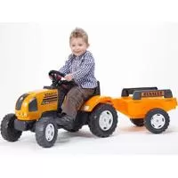 Kliknite za detalje - Falk Toys Dečji traktor na pedale sa prikolicom 993B