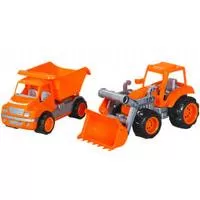 Kliknite za detalje - Kamion set 2 u 1 Kiper i Bager MGS 0809