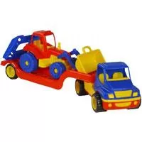 Kliknite za detalje - Kamion transporter sa bagerom MGS 0819