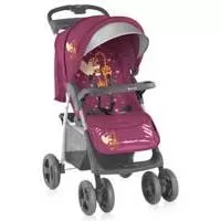 Kliknite za detalje - Bertoni Lorelli Kolica Foxy  sa prekrivačem Pink Giraffes