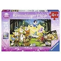 Kliknite za detalje - Ravensburger puzzle Snežana i 7 patuljaka 2x24 dela 01-088898