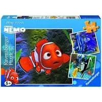 Kliknite za detalje - Ravensburger puzzle Disney Finding Nemo 3x49 delova 01-093717