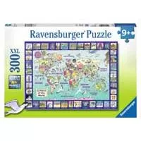 Kliknite za detalje - Ravensburger slagalica Pogled na svet 300 delova 01-131907