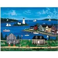 Kliknite za detalje - Ravensburger slagalica A Cove in Summer 300 delova 01-135233