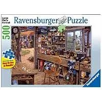 Kliknite za detalje - Ravensburger slagalica Dad-s Shed 500 delova 01-149216