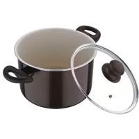 Kliknite za detalje - Bergner Keramička šerpa sa poklopcem 6.7l Bellini BG-6999