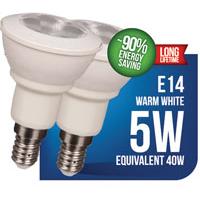 Kliknite za detalje - LED Sijalica XLED Spot E14 5W Toplo bela 345Lm 21183 2kom.