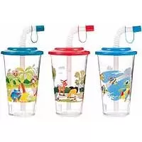 Kliknite za detalje - Canpol Čaša sa slamkom 320ml 12m+ Jakubek Animals 4/112