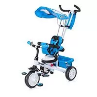 Kliknite za detalje - Chipolino tricikl - guralica Cros Fit Plavo Beli TRKCF0144BL