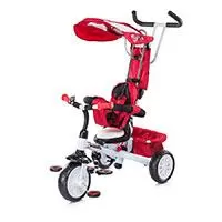 Kliknite za detalje - Chipolino tricikl - guralica Cros Fit Crveno Beli TRKCF0145RE 