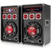 Kliknite za detalje - Intex Zvučnik DJ-215K Bluetooth SD/USB/FM/BT 22447