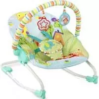 Kliknite za detalje - Bright Starts Ležaljka za bebe - fotelja za decu do 18kg Snuggle Jungle