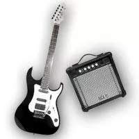 Kliknite za detalje - Bucklay BE 12BK - Gitarski komplet By Washburn