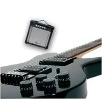 Bucklay BE 15 - Gitarski komplet By Washburn - Sve što vam je potrebno za svirku u jednom kompletu: električna gitara, gitarsko pojačalo 15W, digitalni štimer, kajš, kabl, tri trzalice i tapacirana futrola za nošenje. Linija gitara za početnike i hobiste od čuvenog Washburn-a.