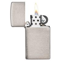 Kliknite za detalje - Zippo upaljač Slim® Brushed Chrome 1600