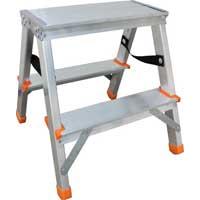 Kućne aluminijumske dvostrane merdevine BSS 2