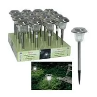 Kliknite za detalje - Solarna Lampa Za Baštu - Pakovanje od 6 Komada 80-804000