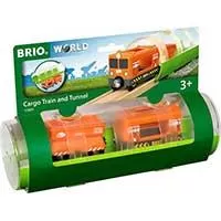 Kliknite za detalje - BRIO igračka Teretni voz i tunel 33891