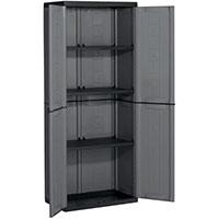 PVC Orman Jolly - 68 x 39 x 166 cm - Sivi