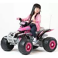 Kliknite za detalje - Peg Perego Dečiji kvad motor na akumulator 12V Corral T-Rex Pink