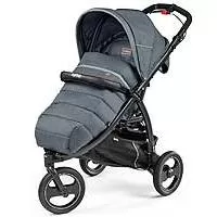 Kliknite za detalje - Peg Perego Kolica za bebe Book Cross Completo Blue Denim