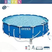 Kliknite za detalje - Intex 457 x 84 cm Bazen Sa Kompletnom Opremom 28228