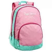 Kliknite za detalje - Pepe Jeans Ranac za školu 44cm Bicolor Pink