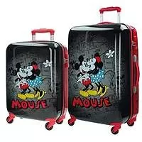 Kliknite za detalje - Disney Putni koferi - set - Mouse Retro Black