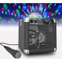 Kliknite za detalje - Bluetooth zvučnik sa mikrofonom i disko kuglom iDance BC10 Black PC7005008