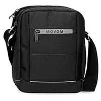 Kliknite za detalje - Movom Muška torbica 27cm sa dve pregrade Trimmed black 51757