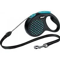 Kliknite za detalje - Flexi Povodac Trixie Design S - 5 m blue