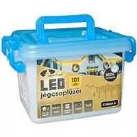 Kliknite za detalje - Toplo Bela LED Svetleća Zavesa Za Spoljnu ili Unutrašnju Upotrebu 3 x 0.4 m