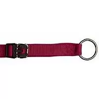 Kliknite za detalje - Ogrlica za pse široka veličina XS Trixie Expiriance Wine Red 10363
