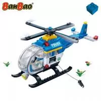 Kliknite za detalje - BanBao kocke Policijski helikopter 7008