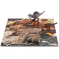 Kliknite za detalje - Schleich Figurice Dinosaurusi 4 kom.  na puzzle podlozi 42212