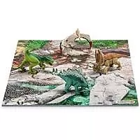 Kliknite za detalje - Schleich Figurice Dinosaurusi 4 kom.  na puzzle podlozi 42213